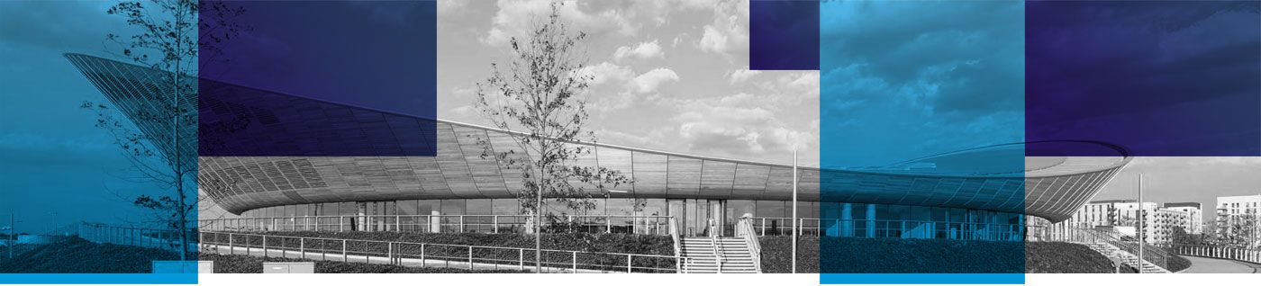 Baner widok zewnętrzny na Velodrome